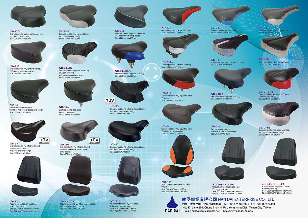 Service Items：PU chair cushion, HR foaming, PVC seat cushions, Exercise equipment, bicycles, spinning bikes, upright exercise bikes, recumbent exercise bikes, Weight training machines, massage equipment, medical equipment, furniture, gaming machines.(chair cushions, back cushions, handle pads, head pads)